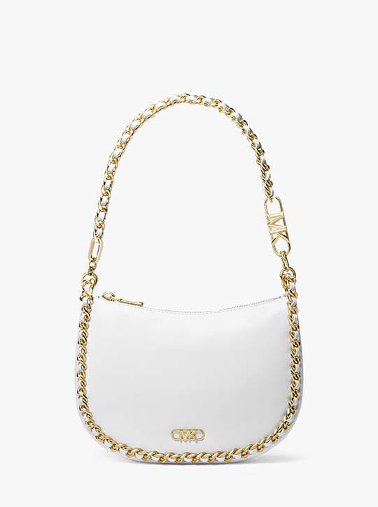 Kendall Small Embellished Leather Shoulder Bag