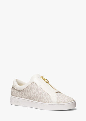 Keaton Signature Logo Zip-Up Sneaker