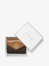 Carmen Medium Logo and Leather Tri-Fold Envelope Wallet