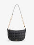 Kendall Large Quilted Leather Chain-Link Shoulder Bag