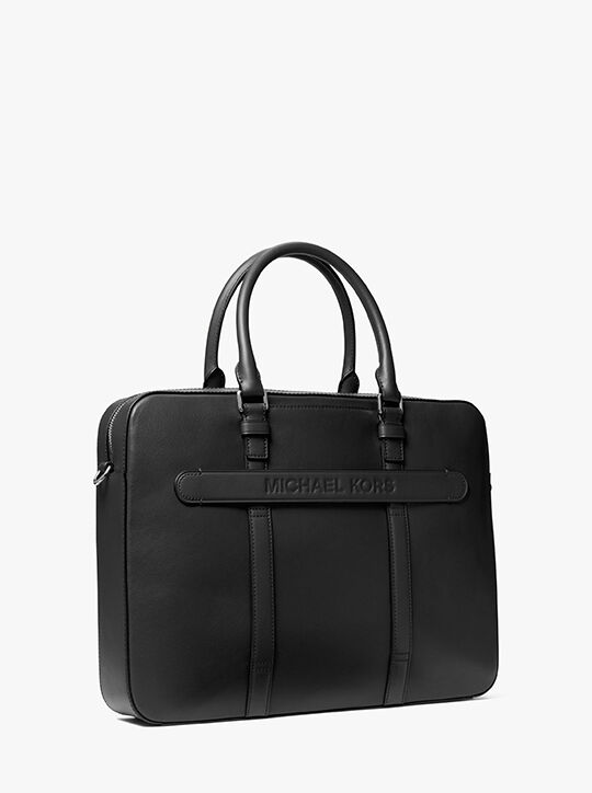 Varick Large Leather Briefcase