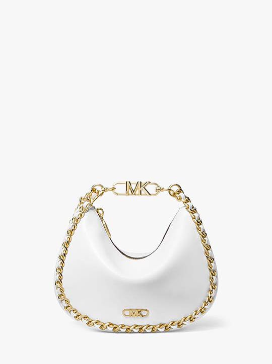 Kendall Small Embellished Leather Shoulder Bag