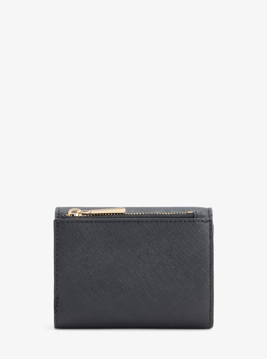 Carmen Medium Saffiano Leather Tri-Fold Envelope Wallet