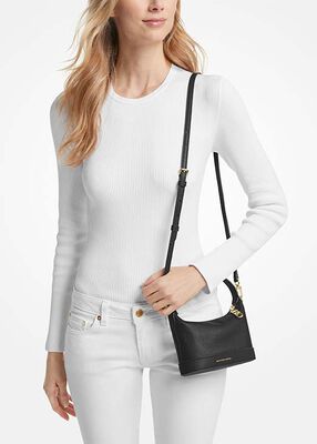 Wythe Small Pebbled Leather Crossbody Bag