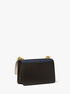 Heather Extra-Small Color-Block Leather Crossbody Bag