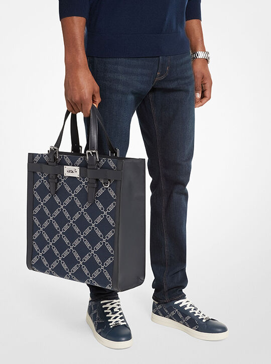 Hudson Empire Logo Jacquard Tote Bag