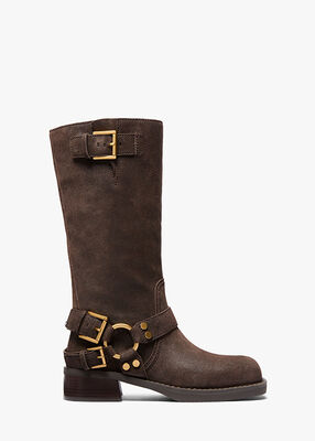 Crosby Suede Moto Boot