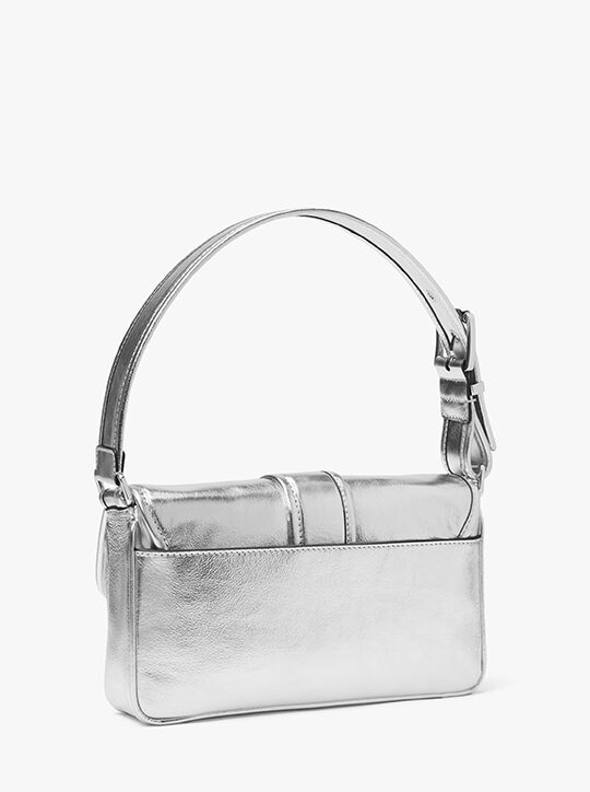 Colby Medium Metallic Leather Shoulder Bag