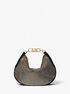 Kendall Small Embellished Suede Shoulder Bag