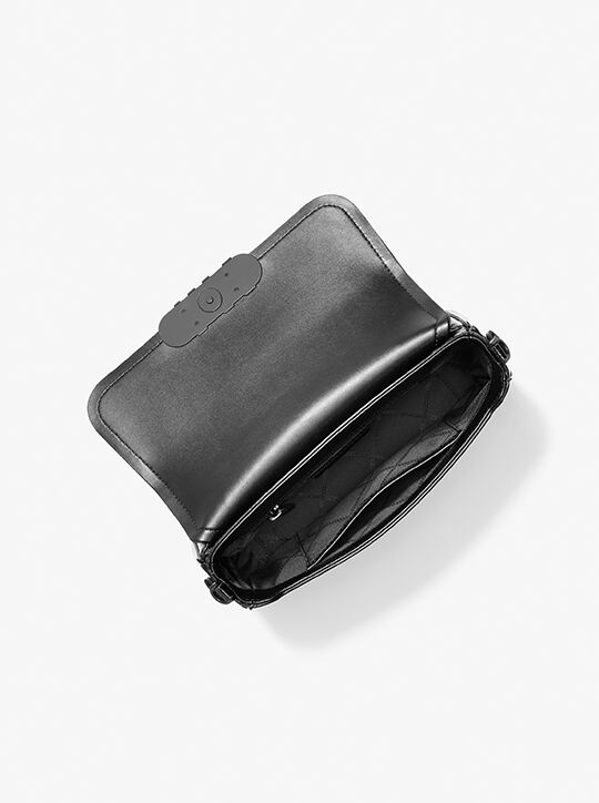 Black MICHAEL KORS Patent Leather Shoulder Bag