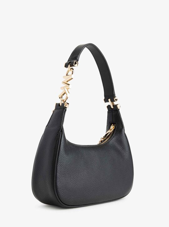 Piper Small Pebbled Leather Shoulder Bag