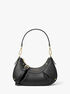 Enzo Small Pebbled Leather Shoulder Bag