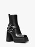 Crosby Leather Platform Moto Boot