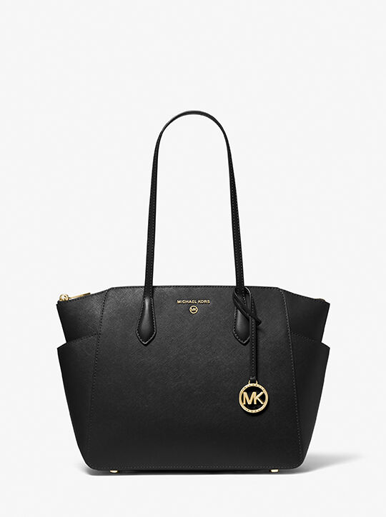 Marilyn Medium Saffiano Leather Tote Bag