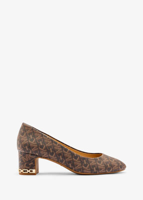 June Flex Empire Monogram Pump