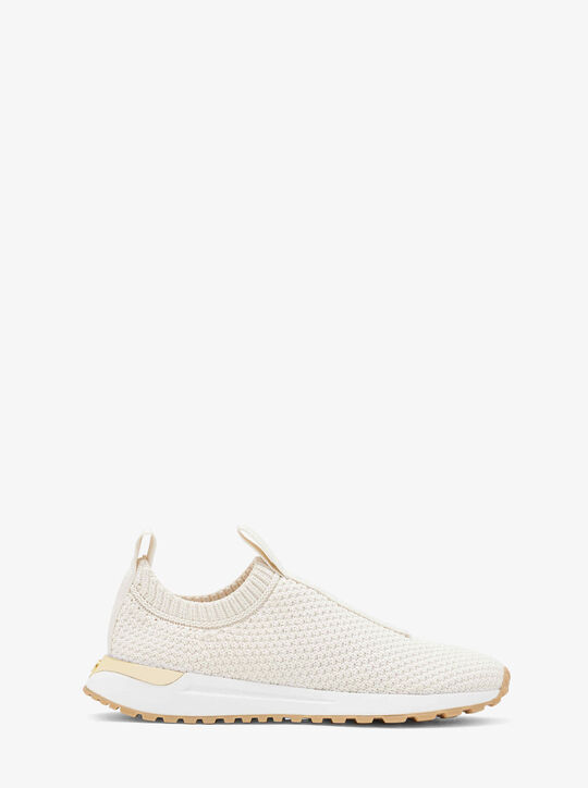 Bodie Logo Tape Stretch Knit Slip-On Trainer