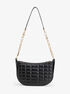 Kendall Large Quilted Leather Chain-Link Shoulder Bag