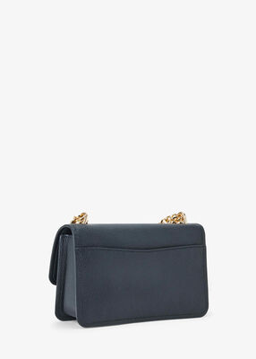 Claire Large Pebbled Leather Convertible Shoulder Bag