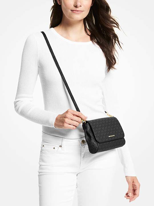 Medium Logo Convertible Crossbody Bag