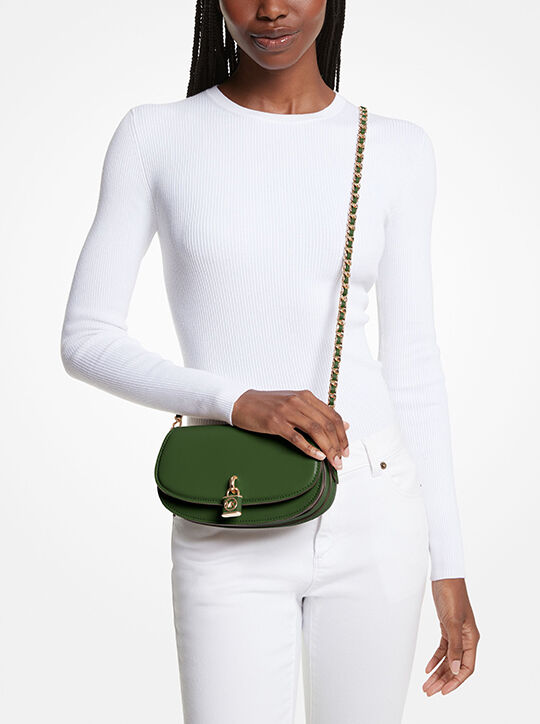 Mila Small Leather Shoulder Bag