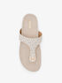 Signature Leather T-Strap Sandal