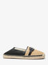 Ember Leather and Straw Espadrille