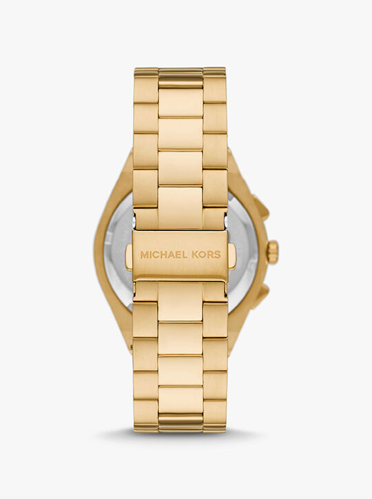 Oversized Lennox Gold-Tone Watch