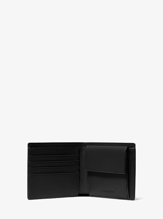 Hudson Pebbled Leather Billfold Wallet