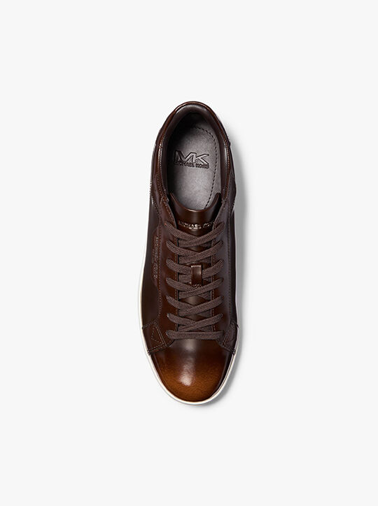 Keating Burnished Leather Sneaker