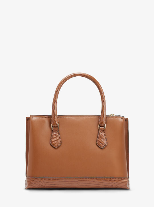 Ruby Medium Leather Satchel