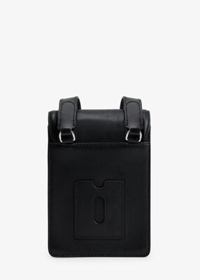 Varick Leather Smartphone Crossbody Bag