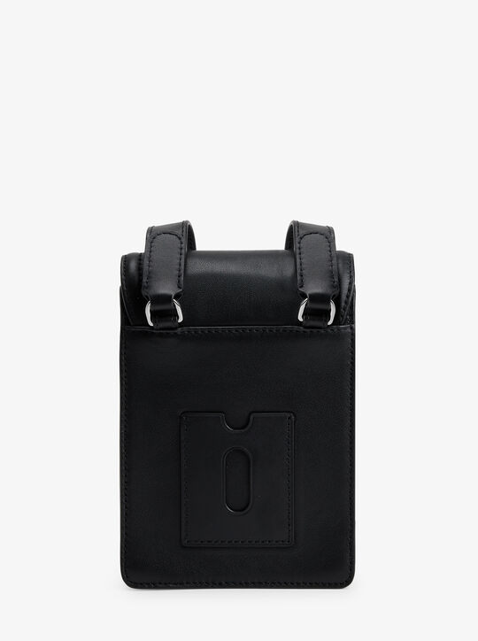 Varick Leather Smartphone Crossbody Bag