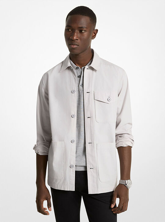 Cotton Shirt Jacket