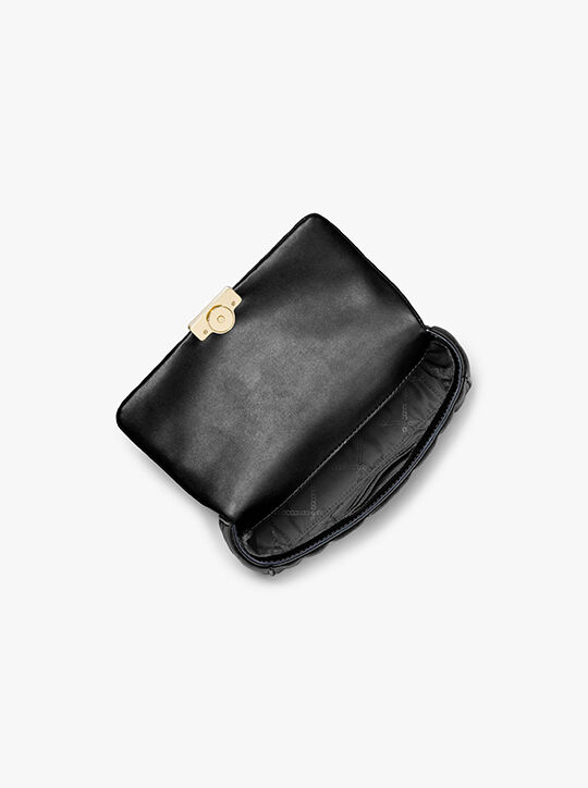 Tribeca Small Quilted Leather Shoulder Bag