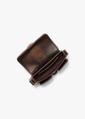 Colby Extra-Small Burnished Leather Shoulder Bag