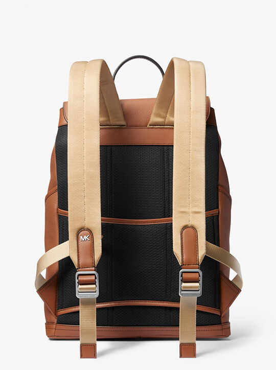 Hudson Pebbled Leather Utility Backpack